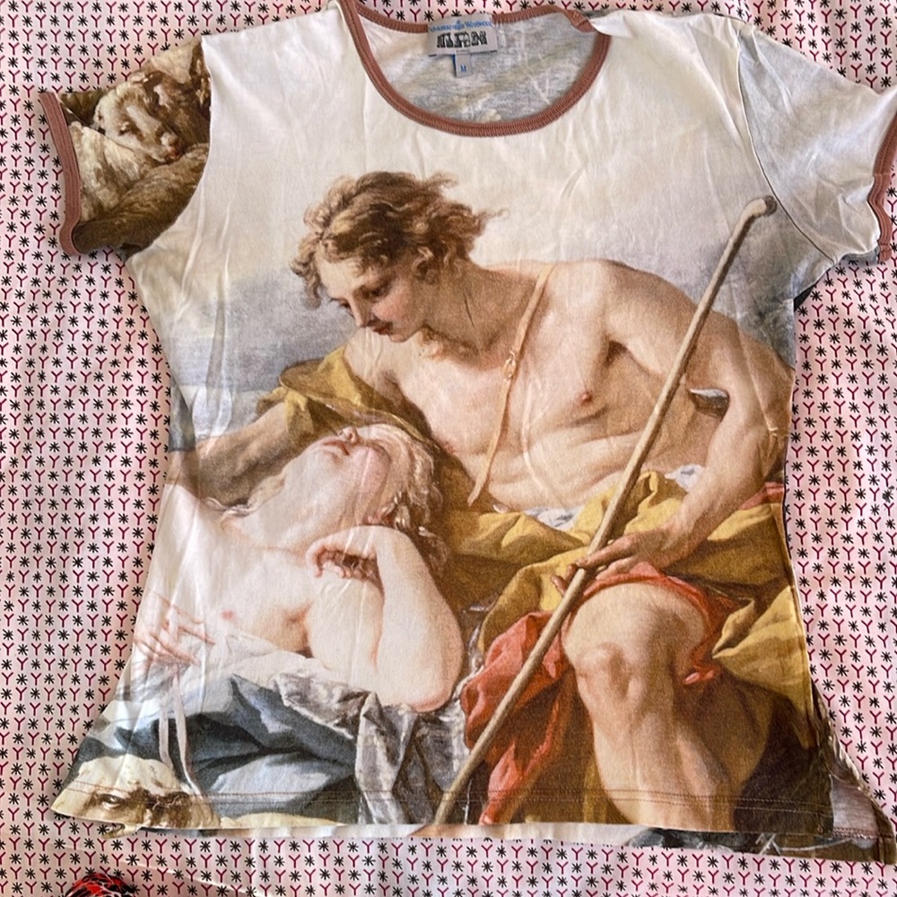 Vivienne, Westwood, vintage ferry, soft cotton T-shirt, size medium